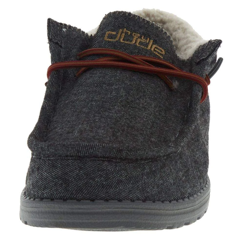 Heydude Men`s Hey Dude Wally Black Shell 4 Heydude Men`s Hey Dude Wally Black Shell - Image 2