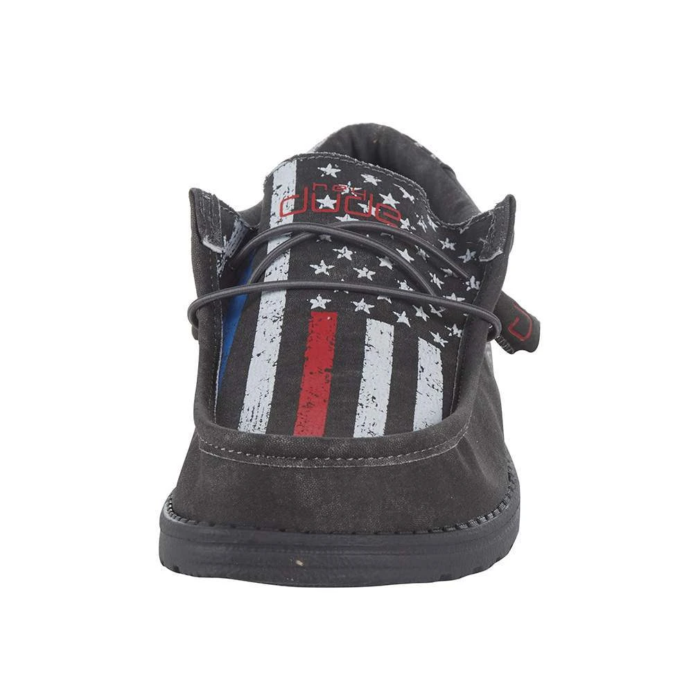 Heydude Men`s Hey Dude Black Wally Grim 4 Heydude Men`s Hey Dude Black Wally Grim - Image 2