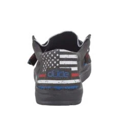 Heydude Men`s Hey Dude Black Wally Grim 10 Heydude Men`s Hey Dude Black Wally Grim -Heydude 110064710 4