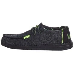 Heydude Mens Hey Dude Wally Sox Neon Lime -Heydude 110358015 03
