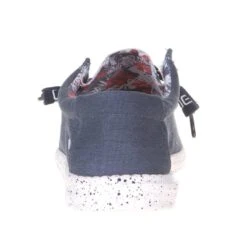 Heydude Men's Hey Dude Blue Wally Stretch Casual Shoe -Heydude 110382600 3