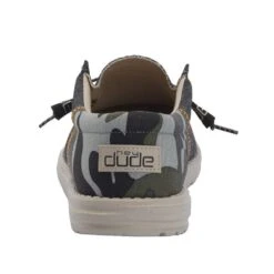 Heydude Men's Hey Dude Wally Funk Dark Grey Camo -Heydude 110413195 3