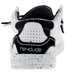 Heydude Men`s Hey Dude Wally Hawk White Black -Heydude 112250178 04