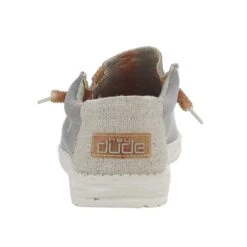 Heydude Mens Hey Dude Wally Eco Sox Cobblestone -Heydude 112470710 4