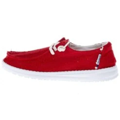 Heydude Women`s Hey Dude Wendy Boho Distressed Salsa Red Casual -Heydude 121410238 03