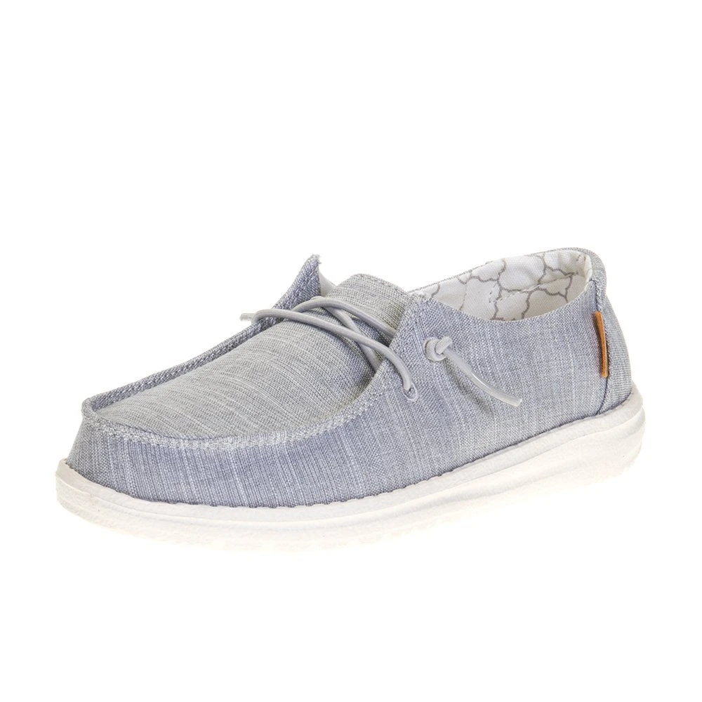 Heydude Youth Hey Dude Wendy Linen Grey Casual 3 Heydude Youth Hey Dude Wendy Linen Grey Casual