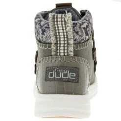 Heydude Women`s Hey Dude Eloise Recycled Leather Granite Casual -Heydude 121893390 04