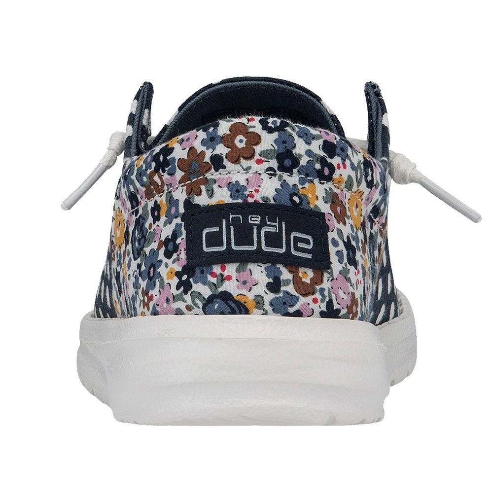 Heydude Women`s Hey Dude Wendy Funk Navy Flora Dot Casual 4 Heydude Women`s Hey Dude Wendy Funk Navy Flora Dot Casual - Image 2