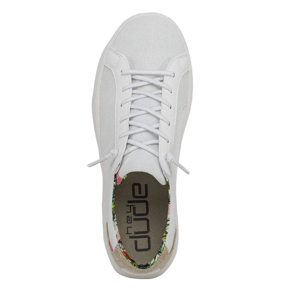 Heydude Women`s Hey Dude Karina Natural Coconute White Casaul 7 Heydude Women`s Hey Dude Karina Natural Coconute White Casaul - Image 5