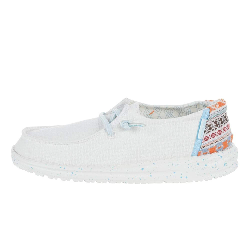 Heydude Kids Hey Dude Wendy White Aztec Casual 5 Heydude Kids Hey Dude Wendy White Aztec Casual - Image 3