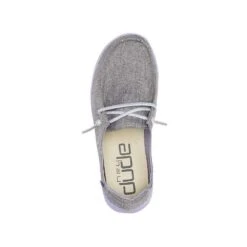 Heydude Youth Hey Dude Wendy Sparkling Grey Casual Shoe -Heydude 130123166 5
