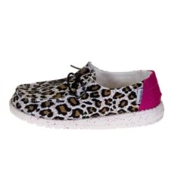 Heydude Youth Hey Dude Cheetah Wendy Casual Shoe -Heydude 130129758 2