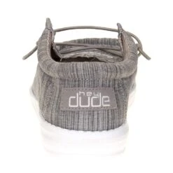 Heydude Youth Hey Dude Walley Linen Stone Casual Shoe -Heydude 130130704 3