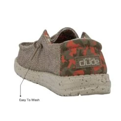 Heydude Youth Hey Dude Sox Tan Casual -Heydude 130131734 05