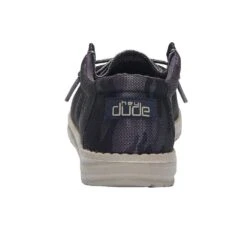 Heydude Youth Hey Dude Navy Camo Wally Casual Shoe -Heydude 130132557 4