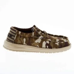 Heydude Kids Hey Dude Wally Camo Flag Casual -Heydude 130137037 05