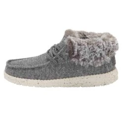 Heydude Youth Hey Dude Grey Britt Casual Shoes -Heydude 130193000 2