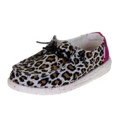 Heydude Youth Hey Dude Cheetah Wendy Casual Shoe