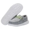 Heydude Youth Hey Dude Stone White Wally Stretch Casual Shoes -Heydude 146149 default l
