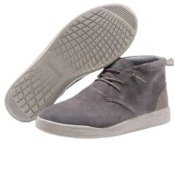 Heydude Men`s Hey Dude Jo Suede Shadow Grey