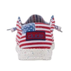 Heydude Mens Hey Dude Wally Stars & Stripes Casual -Heydude 150202699 4