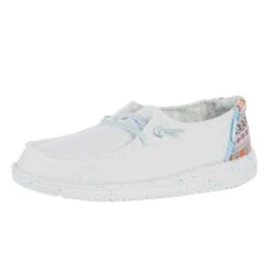 Heydude Kids Hey Dude Wendy White Aztec Casual