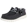 Heydude Mens Hey Dude Wally Stretch Opal Black -Heydude 156796 default l
