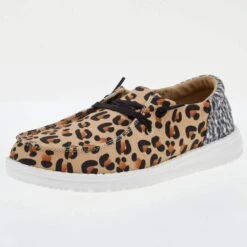 Heydude Women`s Hey Dude Wendy Funk Cheetah Collage Casual
