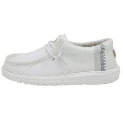 HeydudeHey Dude Youth Wally Natural White