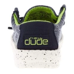 Heydude Toddler Hey Dude Wally Stretch Navy Speckle Casual -Heydude 160012778 04