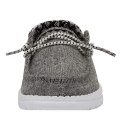 Heydude Toddler Hey Dude Wendy Chambray Onyx Casual Shows -Heydude 160024203 WENDY TODDLER CHAMBRAY ONYX LEFT 04