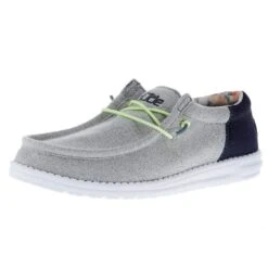 Heydude Men`s Hey Dude Wally Funk Blue Grey