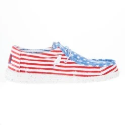 Heydude Men's Hey Dude Wally Patriotic Stars And Stripes Casual -Heydude 40001 9C8 05