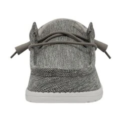 Heydude Hey Dude Men's Wally Ascend Woven Carbon 7 Heydude Hey Dude Men's Wally Ascend Woven Carbon -Heydude 40002 0YK WALLYASCENDWOVEN CARBON LEFTFRONT