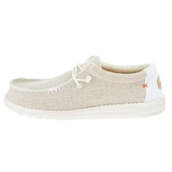 Heydude Men's Hey Dude Wally Braided Off White Casual Shoe -Heydude 40003 1LB 03