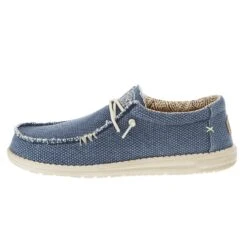 Heydude Men's Hey Dude Wally Braided Blue Night Casual Shoe -Heydude 40003 4NM 03