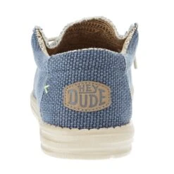 Heydude Men's Hey Dude Wally Braided Blue Night Casual Shoe -Heydude 40003 4NM 04