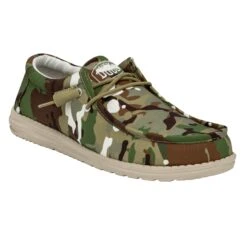 Heydude Hey Dude Men's Wally Ripstop Multi Camo -Heydude 40004 9CQ WALLYCAMOUFLAGE MULTICAMO RIGHTANGLE
