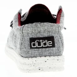 Heydude Men's Hey Dude Wally Eco Linen Black Casual Shoe -Heydude 40005 1HR 04