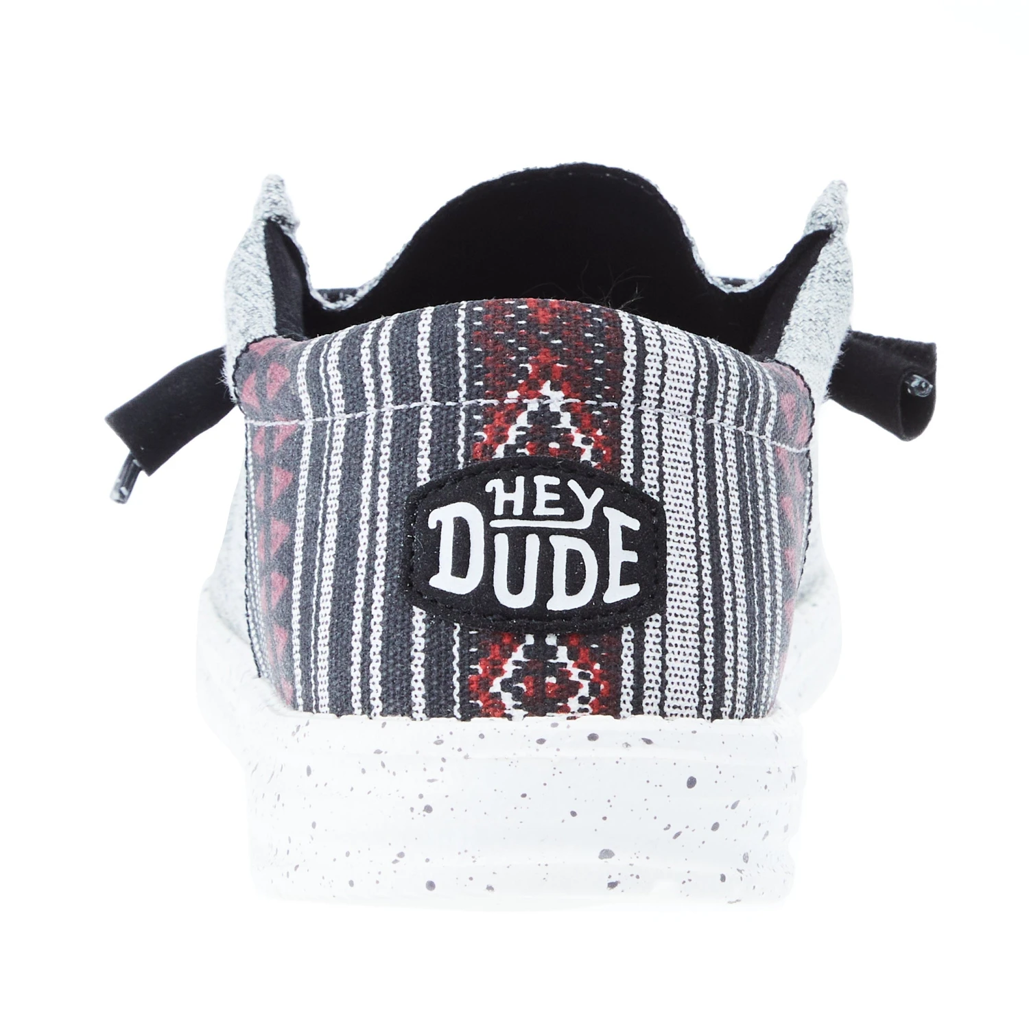 Heydude Men's Hey Dude Wally Funk Jacquared Black Aztec Casual 6 Heydude Men's Hey Dude Wally Funk Jacquared Black Aztec Casual - Image 4