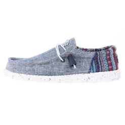 Heydude Men's Hey Dude Wally Funk Jacquared Tribe Casual Shoe -Heydude 40010 4NB 03