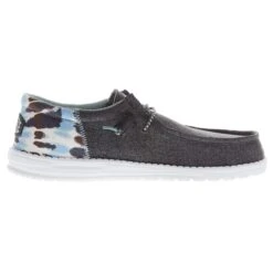 Heydude Men's Hey Dude Wally Funk Tie Dye Grey Casual Shoe -Heydude 40012 030 05