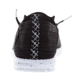 Heydude Men's Hey Dude Wally Halo Jet Black Casual Shoe 10 Heydude Men's Hey Dude Wally Halo Jet Black Casual Shoe -Heydude 40014 1KN 04