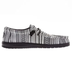 Heydude Men's Hey Dude Wally Serape Black Gravel Casual Shoe -Heydude 40017 0YB 05