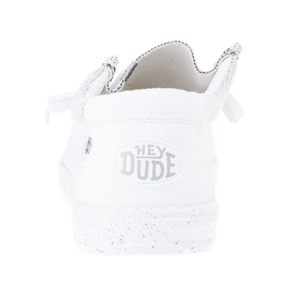 Heydude Men's Hey Dude Wally Sox Stone White Casual Shoe 6 Heydude Men's Hey Dude Wally Sox Stone White Casual Shoe - Image 4