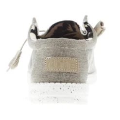 Heydude Men's Hey Dude Wally Stretch Beige Canvas Casual -Heydude 40022 205 04