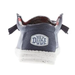 Heydude Men's Hey Dude Wally Stretch Canvas Blue Casual Shoe 10 Heydude Men's Hey Dude Wally Stretch Canvas Blue Casual Shoe -Heydude 40022 425 04