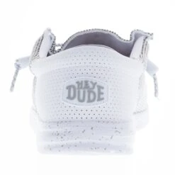 Heydude Men's Hey Dude Wally Tri Stone White Casual Shoe -Heydude 40037 1KA 04