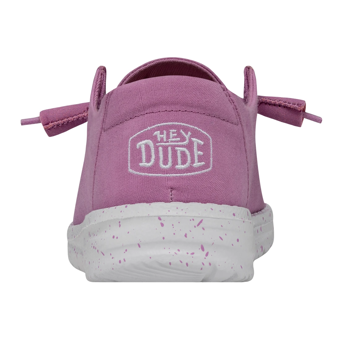 Heydude Hey Dude Wendy Slub Canvas Violet 4 Heydude Hey Dude Wendy Slub Canvas Violet - Image 2