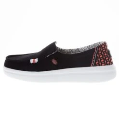 Heydude Women's Hey Dude Misty Rise Black Palm Casual -Heydude 40126 0DH 03